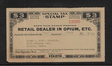 US Revenues; Special Tax