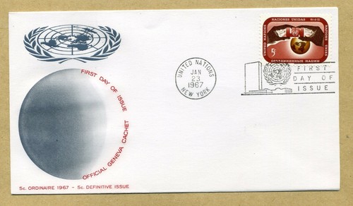 Fdc nazioni unite - nazioni, new