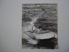 advertising Pubblicità 1963 GOMMONE BATTELLO LAROS PIRELLI