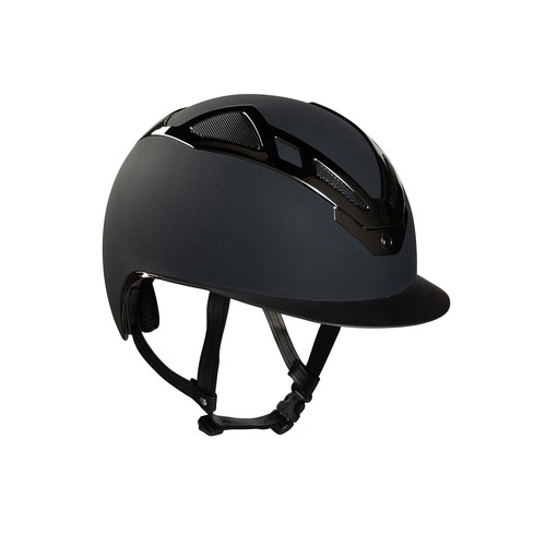 Casco apex cromato - casco, nero