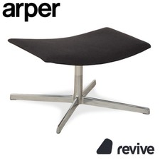 Arper Catifa 46 Sgabello in Tessuto Grigio Scuro Blu