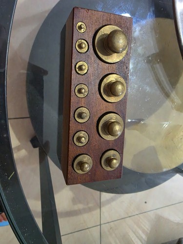 Set pesi per bilancia - , vintage