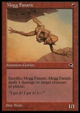 MTG MOGG FANATIC POOR - MOGG FANATICO - TE - MAGIC