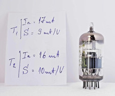 1 X PCC88 VALVO TESTATO 7DJ8