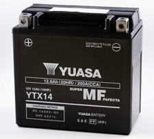 BATTERIA YUASA YTX14-BS AGM 12V 12.6 Ah 200A (150x87x145mm) PRONTA ALL'USO