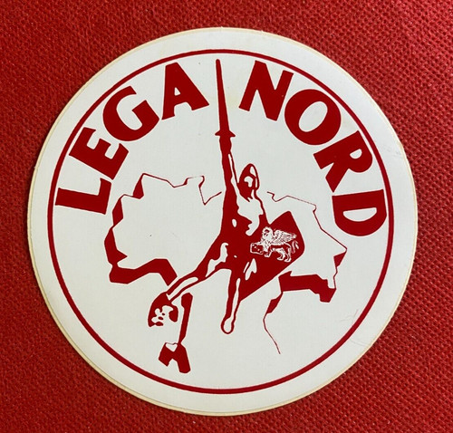 Lega nord adesivo - (z9),