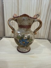 Hand Painted Ceramic Vase From