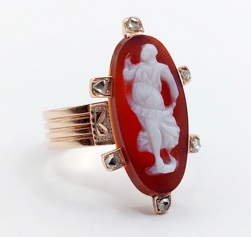 Antico anello marchesa oro