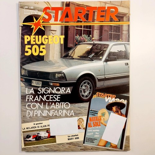 Starter 1985 peugeot - starter,
