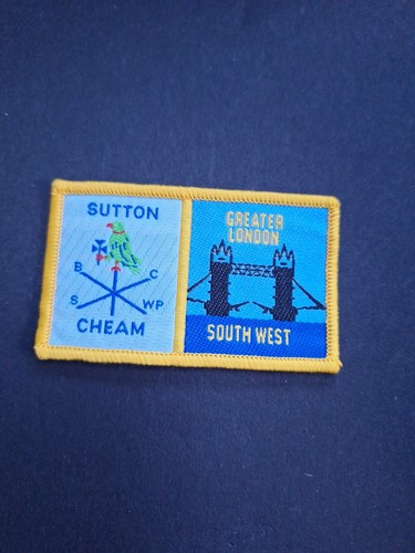 Scout badge district sutton - scout,