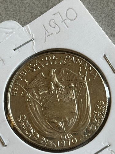 Panama half balboa 1970 - half,