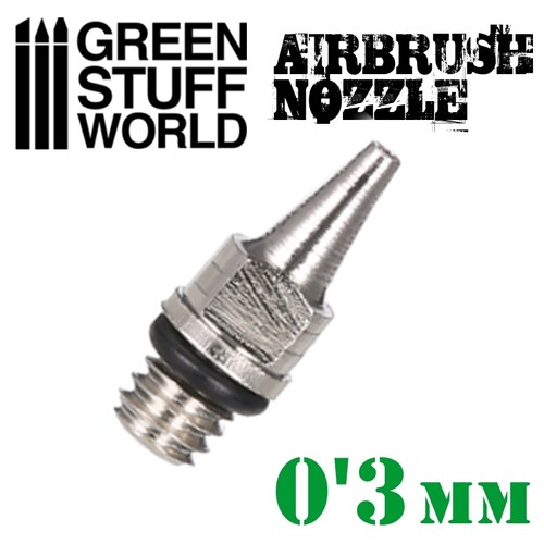 Otturatore aerografo 3mm - otturatore, da