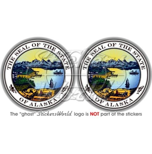 Alaska stato timbro - stato, usa