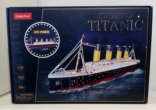 Puzzle titanic modellino - 3d,