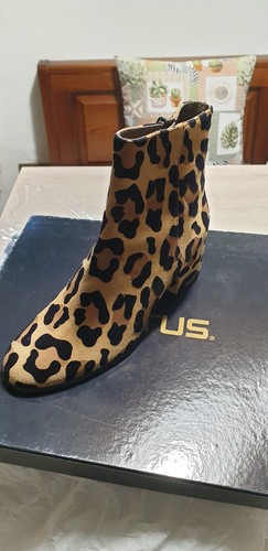 Stivaletti donna leopardati