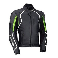 Kawasaki veste motard cuir - veste,