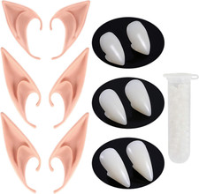 Vampire Teeth Fangs Elf Ears