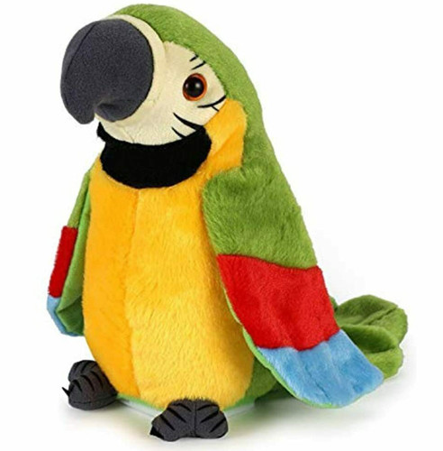 Peluche pappagallo parlante