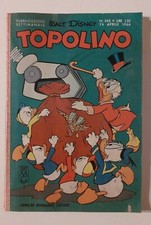 TOPOLINO LIBRETTO 543 DEL 24 APRILE 1966 CON BANDIERINA ALSACIENNE ORIGINALE!!!!