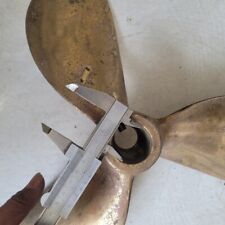 Elica 3 pale RH Bronzo per barca passo 17 pollici x 11,5 pollici vecchia e us...
