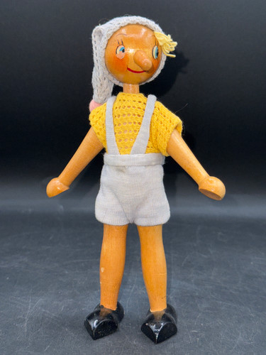 Bambola pinocchio legno - bambola, in