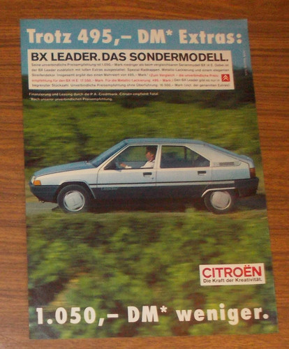 Rara pubblicità citroen - rara,