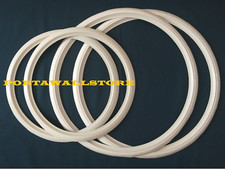 Set 4 anelli da parete bianchi