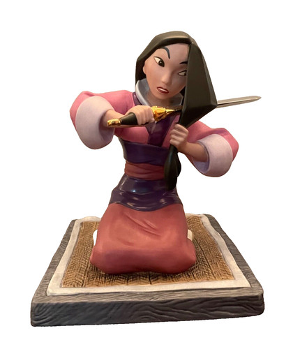 Figurina wdcc disney mulan - wdcc,