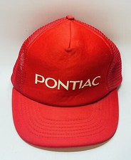 Vintage Snapback Pontiac Red