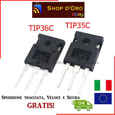 2 Coppie 4 Pezzi TIP35C + TIP36C TO247 ST Transistor si-n 100v 25a 125W