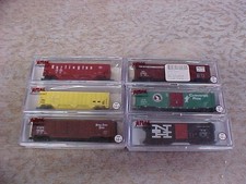 Lotto di 6 vagoni ferroviari