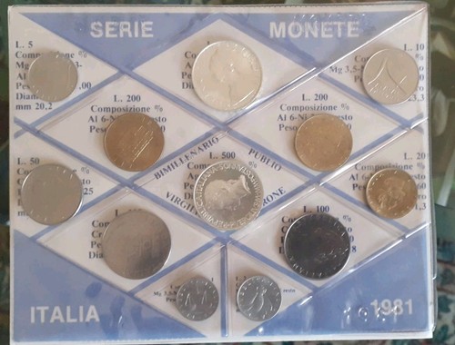 Italia serie 1981 - 1981, con