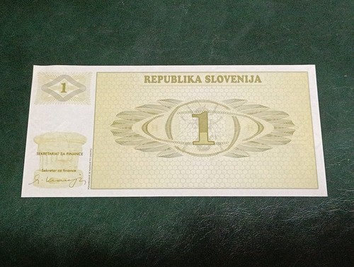 Banconota slovenia 1 - -,