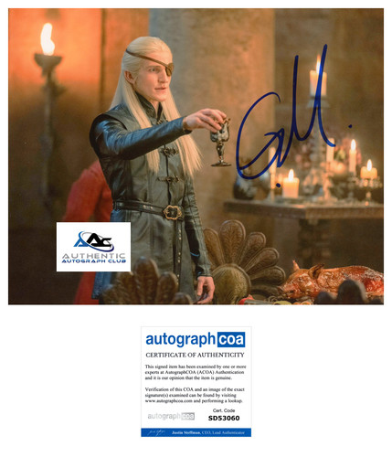 Ewan mitchell autografo - ewan,