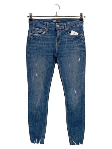 Zara jeans strappati donna blu - zara,