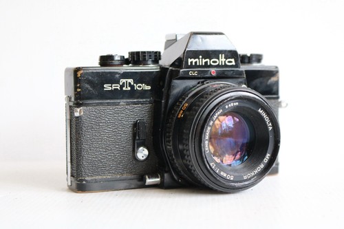 Minolta srt 101b fotocamera - minolta,