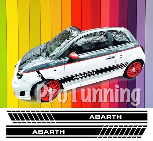Fiat 500 abarth - abarth, strisce