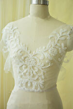 Stupendo Sposa Perline Pizzo