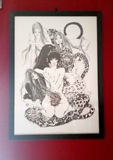 POSTER CREPAX VALENTINA MILANO EDIZIONI N. 43 ANNI 70 INCORNICIATO RARO CREPAX