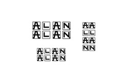 adesivi bici -  6  adesivi Alan -  stickers Alan