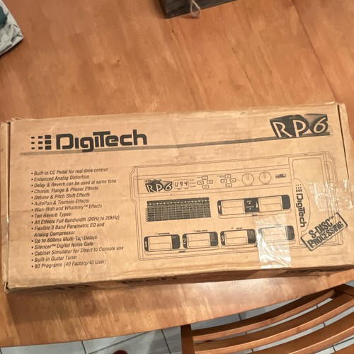 Digitech rp6 pedale - digitech,