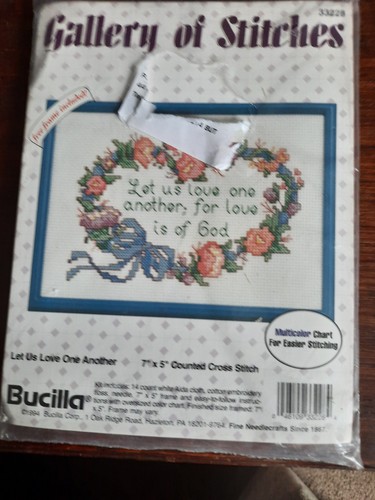Kit punto croce bucilla - punto,