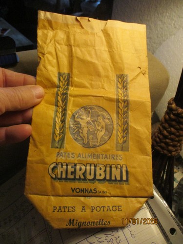 Ancien petit sac papier - sac,