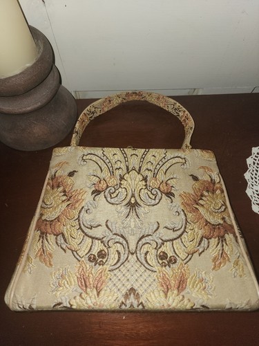 Borsa vintage broccato - borsa,