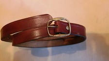 WOMEN'S SMOOTH LEATHER BELT