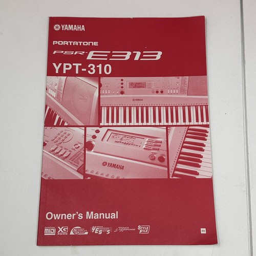 Yamaha psr e313 ypt 310 - psr-e313, ypt-310