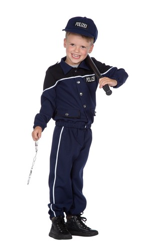 Costume poliziotto taglia