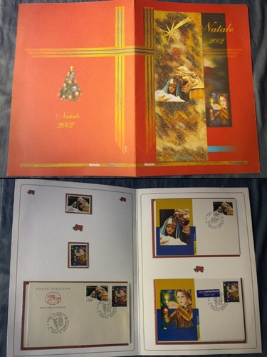 Repubblica folder natale 2002 - folder,