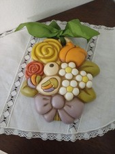 Formella thun cesto di Fiori Uccello Thun Con Scatola