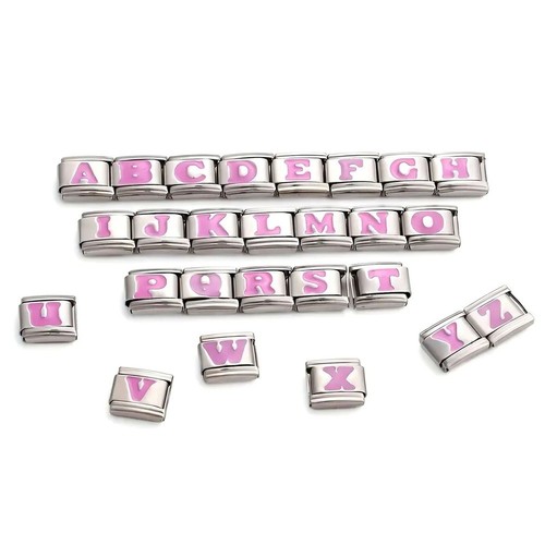 Set bracciale charm lettera - set,